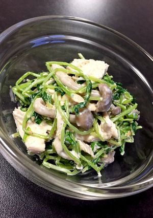 ＊豆苗とささみのわさびマヨネーズ和え＊-レシピのメイン写真