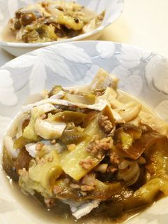 長なす・豚ミンチのあんかけ-レシピのメイン写真