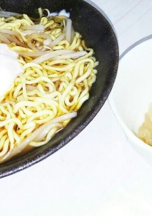 ぶっかけ冷やしメン！おろし大根玉ネギ付-レシピのメイン写真