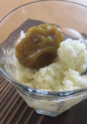 ふわふわ♡梅甘酒ジェラート-レシピのメイン写真