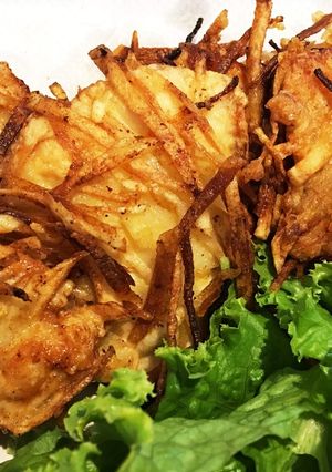 簡単☆鶏胸肉のサクサクじゃがいも衣揚げ☆-レシピのメイン写真