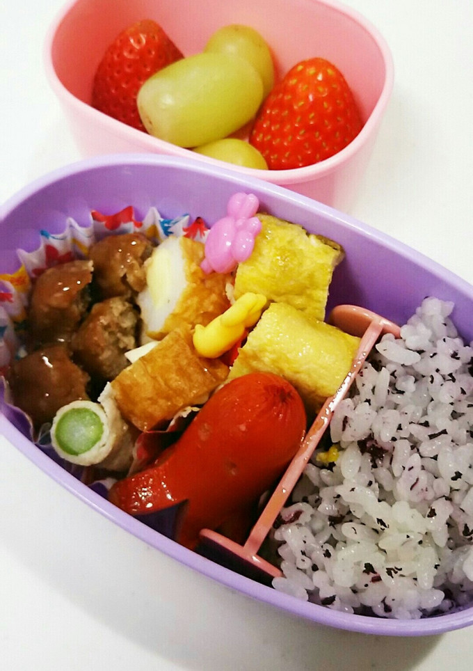 幼稚園のお弁当2-レシピのメイン写真