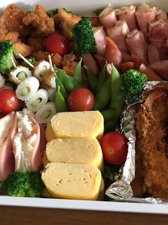 手抜き運動会弁当2017-レシピのメイン写真