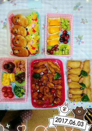 運動会☆体育祭の応援弁当 p(^-^)q-レシピのメイン写真