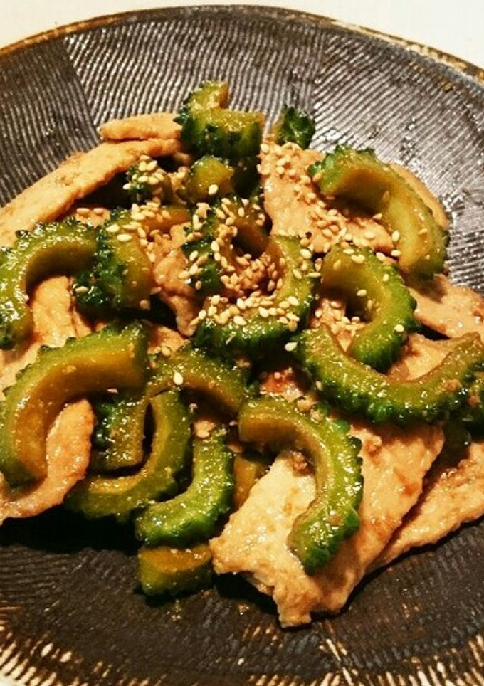 ゴーヤのしょうが焼き-レシピのメイン写真