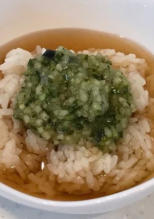 だしと特製だしの、麦茶漬け!-レシピのメイン写真