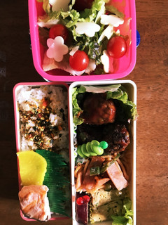 ミートボールのお弁当-レシピのメイン写真