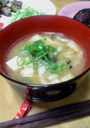 我が家の納豆汁-レシピのメイン写真