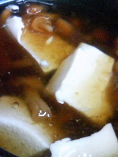 包丁要らず!すくい豆腐のなめこあんかけ-レシピのメイン写真
