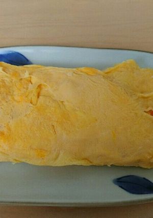 おつまみに☆だし巻き玉子しそわさび添え☆-レシピのメイン写真