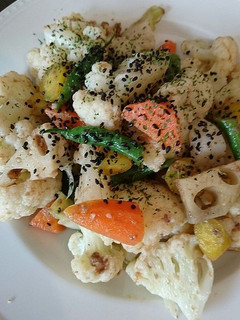 ハニー味噌ドレッシングの温野菜サラダ-レシピのメイン写真