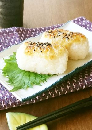 トースターde柚子胡椒マヨ焼きおにぎり-レシピのメイン写真