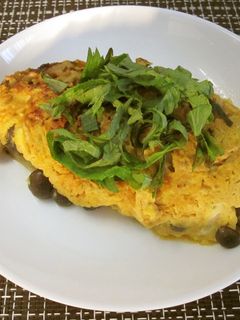 味噌マヨでふわふわオムレツ-レシピのメイン写真