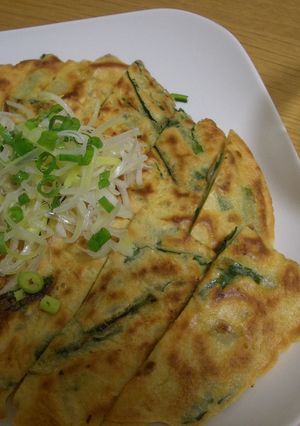 豚キムチちぢみ-レシピのメイン写真