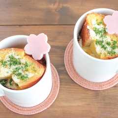 รูปของ レンジで簡単☆マグカップフレンチトースト