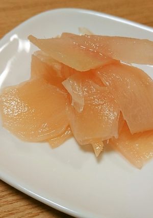 今が旬！手仕事♪新生姜の甘酢漬け-レシピのメイン写真