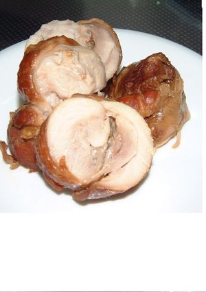 鶏もも肉の縛り煮-レシピのメイン写真