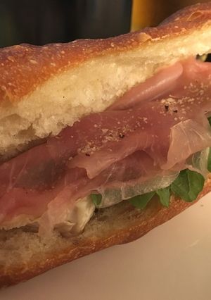 生ハムと大葉のバゲットサンド-レシピのメイン写真