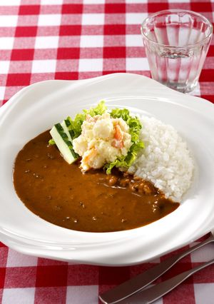 ポテトサラダカレー-レシピのメイン写真