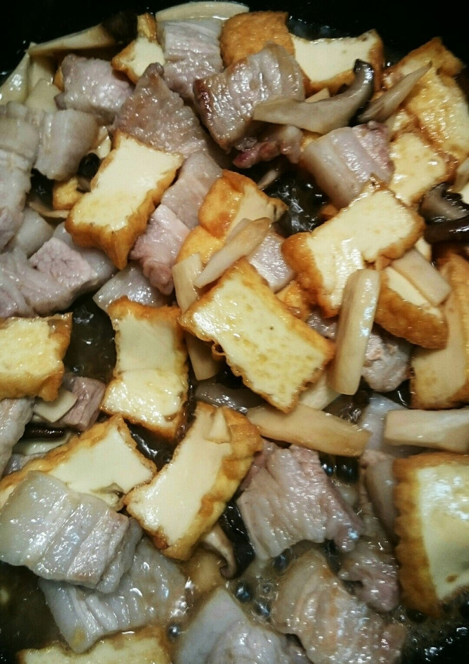 簡単☆豚バラと厚揚げのサッと炒め煮-レシピのメイン写真