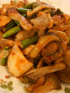 鶏肉とエリンギのキムチ炒め-レシピのメイン写真