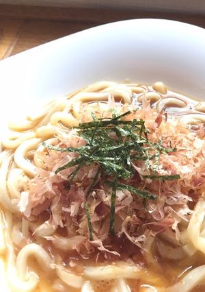 うどんパスタ レンジでチン！-レシピのメイン写真