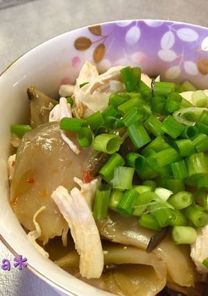簡単！早い！ザーサイとササミの和え物-レシピのメイン写真