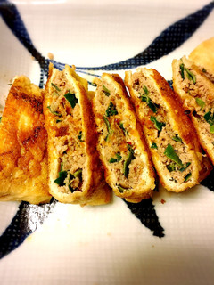 お揚げさんで♪餃子風♪-レシピのメイン写真