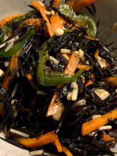 ひじきの炒め煮-レシピのメイン写真