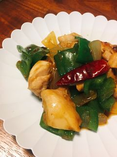 簡単!鶏モモ肉とピーマンの甘辛炒め-レシピのメイン写真