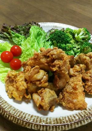 ★鶏肉の唐揚げ★カレーマヨ♪お弁当にも☆-レシピのメイン写真
