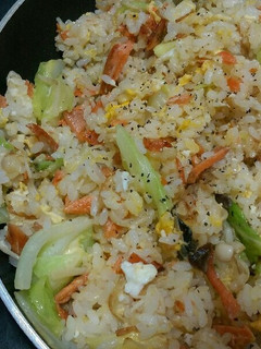 冷凍しゃけチャーハン-レシピのメイン写真