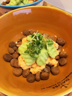 犬ごはん 空豆のニョッキ-レシピのメイン写真