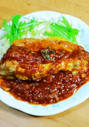 極厚＆極旨ソースたっぷりのポークチャップ-レシピのメイン写真