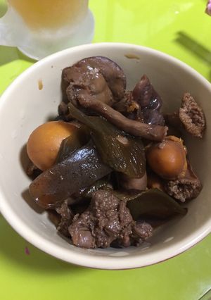 鶏のモツ煮込み-レシピのメイン写真