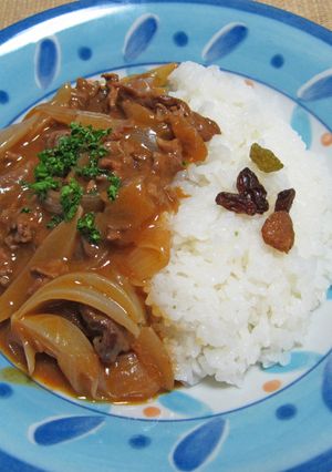 ラムと牛肉のハヤシライス-レシピのメイン写真