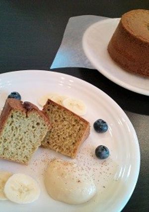 ヴィーガンシフォンケーキ-レシピのメイン写真
