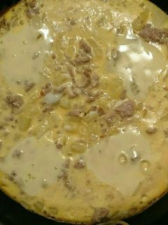 フライパンで簡単に!オムレツキッシュ☆-レシピのメイン写真