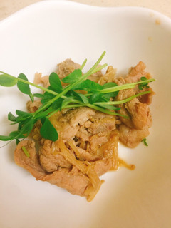 豚肉とキノコの甘辛煮-レシピのメイン写真