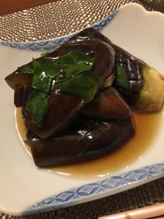 ナスの揚げ浸し-レシピのメイン写真