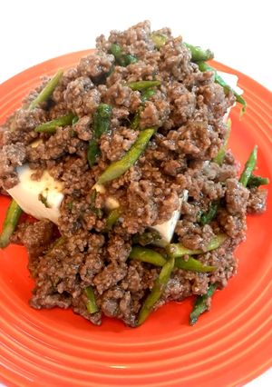 豆腐の牛ひき肉あんかけ-レシピのメイン写真