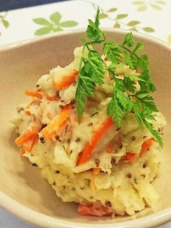 マスタードポテトサラダ-レシピのメイン写真