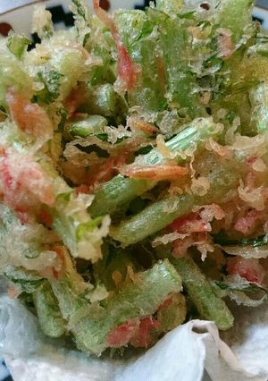 大根の葉の天ぷら-レシピのメイン写真
