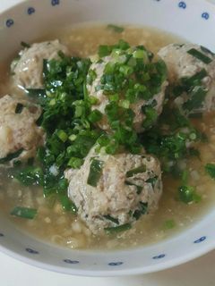 高野豆腐でニラ団子の黒酢玉ねぎあんかけ-レシピのメイン写真