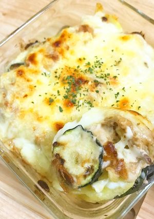 ズッキーニとジャガイモのチーズ焼き-レシピのメイン写真