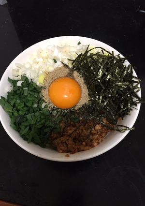 台湾まぜそば-レシピのメイン写真
