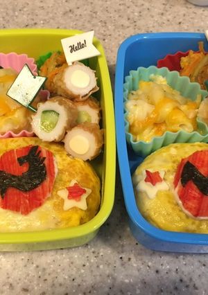 キャラ弁 ＊ キュウレンジャー-レシピのメイン写真