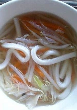 簡単ｗもやしうどん-レシピのメイン写真