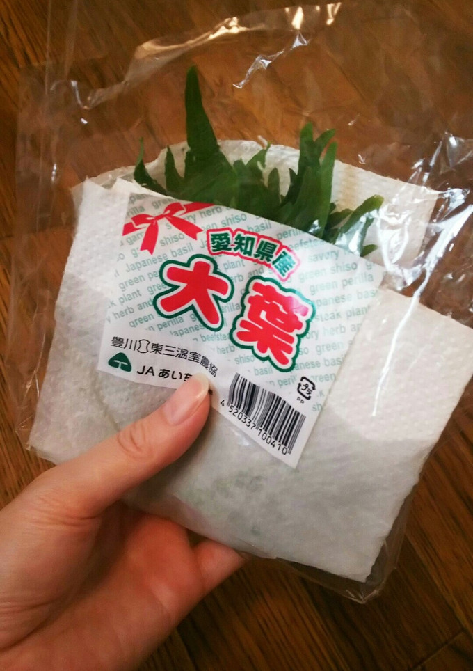 しそ(大葉)を長持ちさせる方法！-レシピのメイン写真