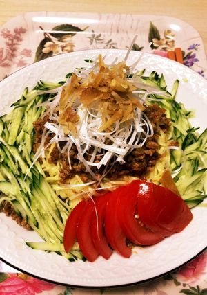 辛さ控えめ子供もパクパクジャージャー麺-レシピのメイン写真